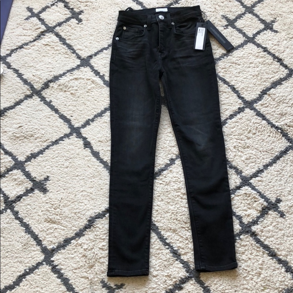 Hudson Holly High Rise Jeans Black